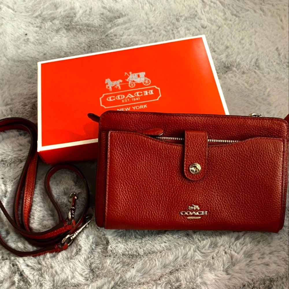 COACH Noah Pop-up Ladies Small Leather Crossbody Bag